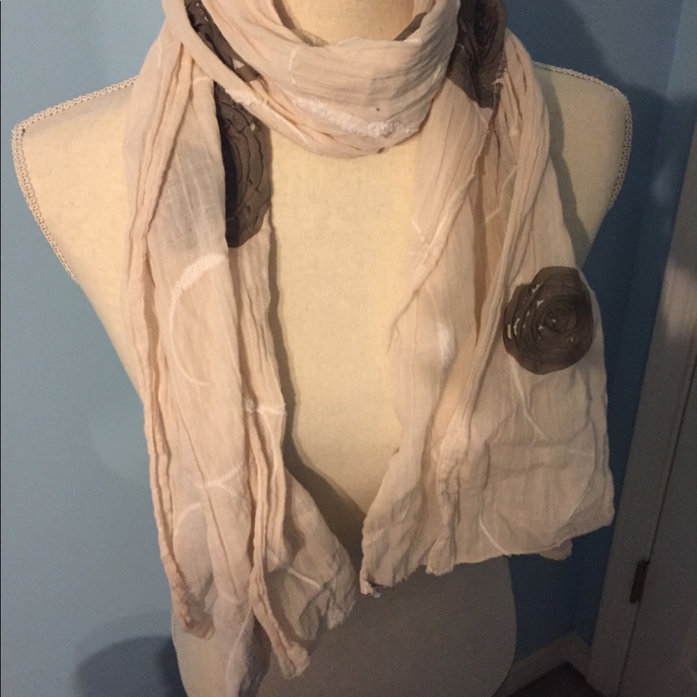 Cute embellished scarf